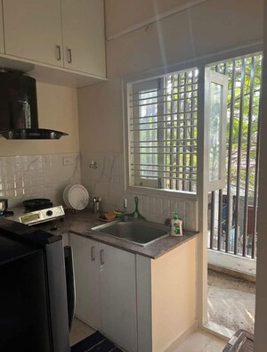 Kitchen in 2 BHK Builder Floor at Kodihalli – for Rent