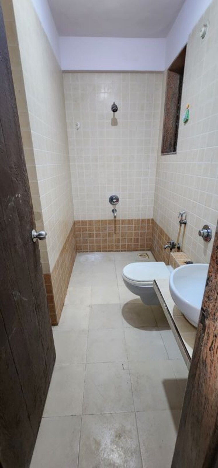 Bathroom, armstrong-hex-blox 2 Bedroom 1200 Sq.Ft. Apartment In Kharghar Navi Mumbai 10627180