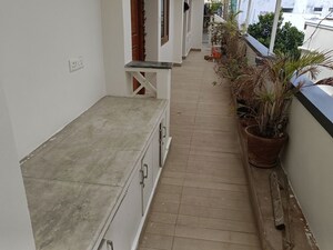 Balcony in 3 BHK Apartment at Pavani Vantage, Banjara Hills – for Rent