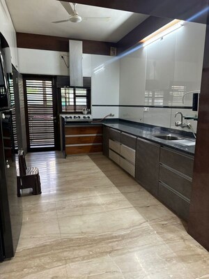 Kitchen in 5 BHK Villa at Thaltej – for Sale