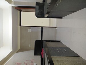 Kitchen in 2 BHK Apartment at Raheja Interface Heights, Malad West – for Rent