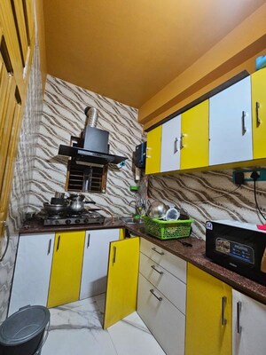 Kitchen in 2 BHK Apartment at Jamuna Vatika, Jessore Road – for Rent