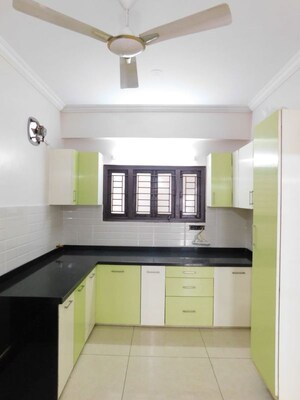 Kitchen in 3 BHK Builder Floor at Kondapur – for Rent