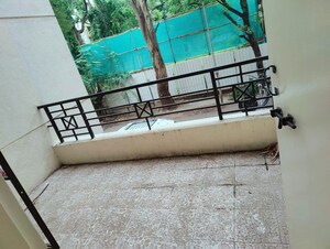 Staircase in 3 BHK Apartment at Sai Simran Apartment, Aundh – for Rent