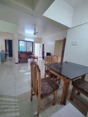 Living Room in 3 BHK Apartment at Sai Simran Apartment, Aundh – for Rent