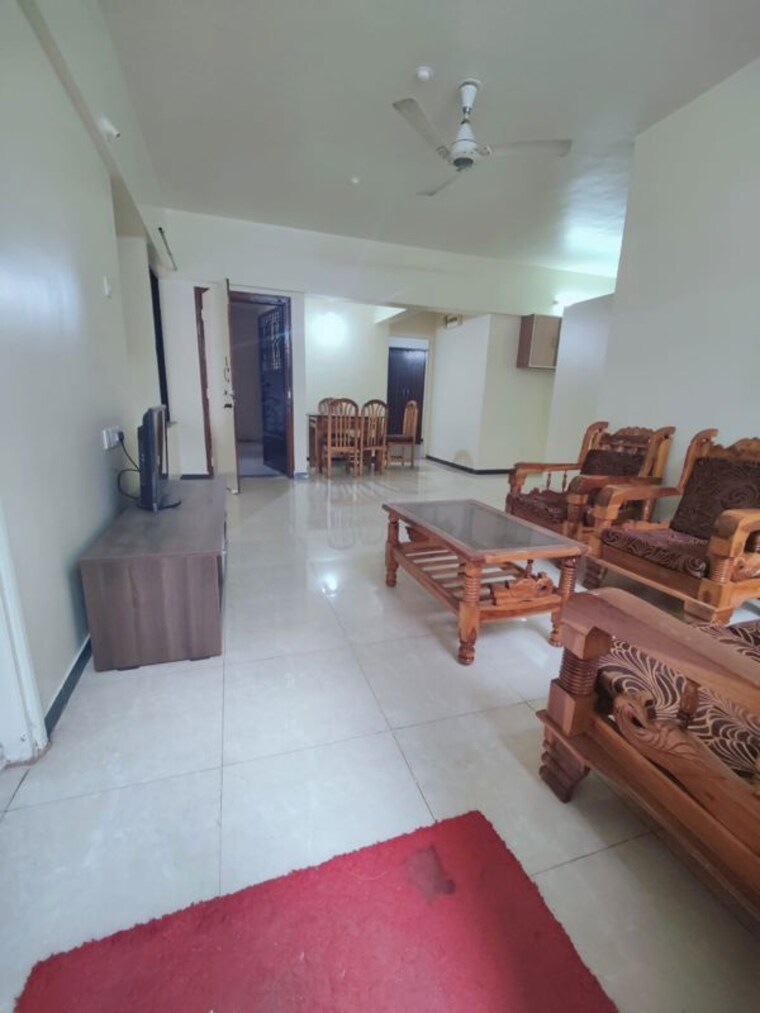 Living Room, sai-simran-apartment 3 Bedroom 1650 Sq.Ft. Apartment In Aundh Pune 10627321