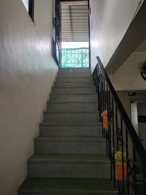Staircase in 3 BHK Penthouse at Rachna Garden Estate, Aundh – for Rent