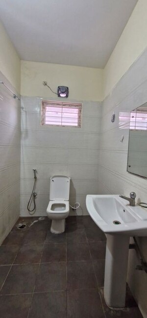 Bathroom in 3 BHK Builder Floor at Kondapur – for Rent