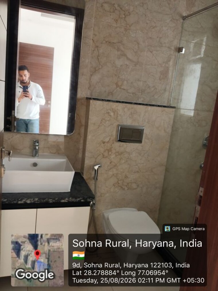 Bathroom, nkv-golden-avenue 3 Bedroom 1650 Sq.Ft. Builder Floor In Sohna Sector 35 Gurgaon 10627364