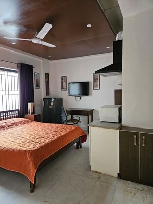 Kitchen in 1 RK Apartment at Elegant Davis, Frazer Town – for Rent