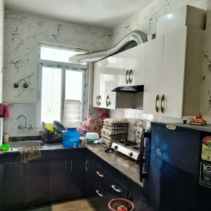 Kitchen in 3 BHK Builder Floor at Vatika India Next Iris Floors, Sector 82 – for Rent