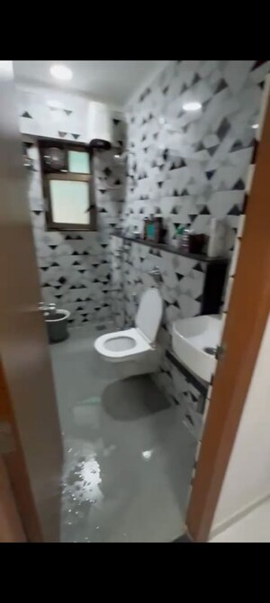 Bathroom in 1 BHK Apartment at Roha Vatika, Kurla East – for Rent