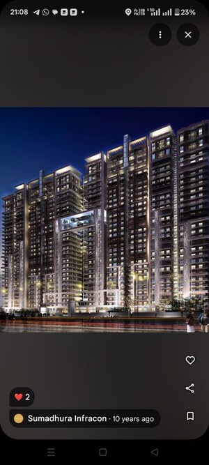 3 BHK Apartment For Rent in Sumadhura Acropolis, Gachibowli