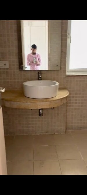 Bathroom in 3 BHK Apartment at Jaypee Greens Pavilion Court, Sector 128 – for Rent