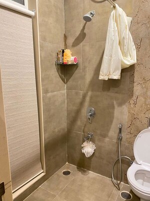 Bathroom in 2 BHK Apartment at JP Decks, Goregaon East – for Rent