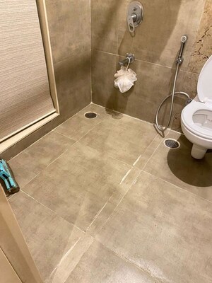 Bathroom in 2 BHK Apartment at JP Decks, Goregaon East – for Rent
