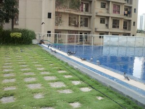 Balcony in 3 BHK Apartment at Everest World Aspen, Dhokali – for Rent