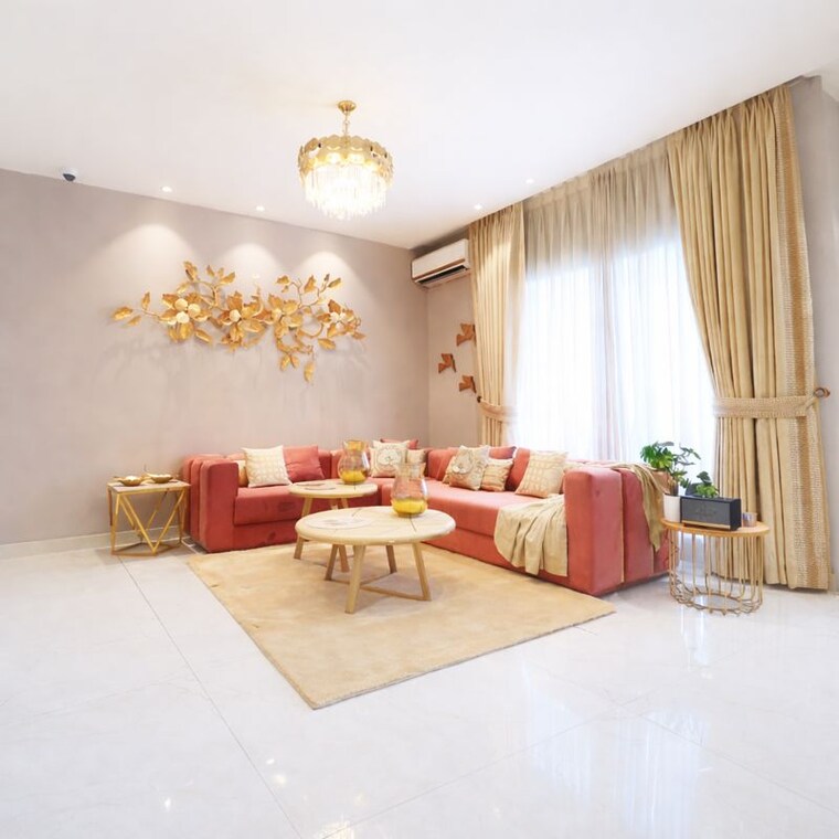 Living Room, malwa-escon-primera 2 Bedroom 1350 Sq.Ft. Apartment In International Airport Road Zirakpur 10330965