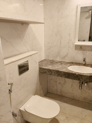 Bathroom in 2 BHK Apartment at Dosti Eastern Bay, Wadala – for Rent