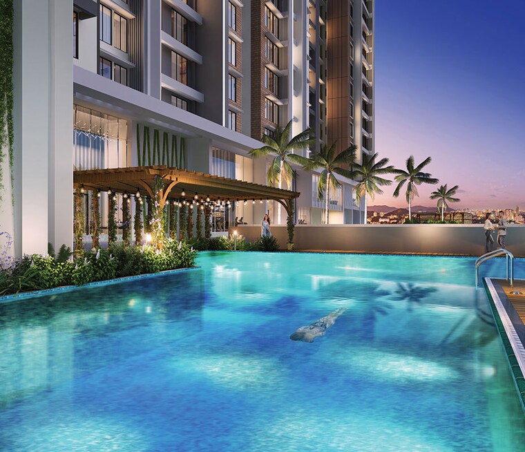 Swimming Pool, ghp-mars-suncity 1 Bedroom 422 Sq.Ft. Apartment In Powai Mumbai 10627632