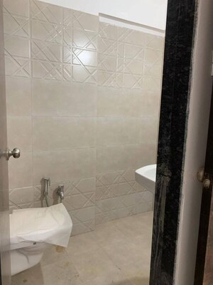 Bathroom in 2 BHK Apartment at DGS Sheetal Tapovan, Malad East – for Rent