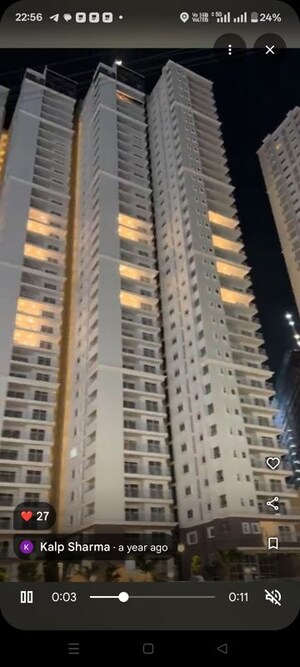 3 BHK Apartment – Exterior View View at Prestige Beverly Hills, Kokapet - for Rent