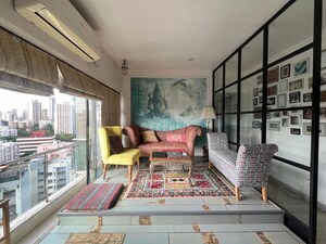 Living Room in 1 BHK Apartment at Conwood Astoria, Goregaon East – for Rent