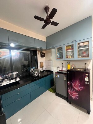 Kitchen in 2 BHK Apartment at Ashapura F Residences, Malad East – for Rent