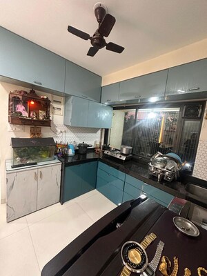 Kitchen in 2 BHK Apartment at Ashapura F Residences, Malad East – for Rent