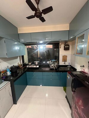 Kitchen in 2 BHK Apartment at Ashapura F Residences, Malad East – for Rent