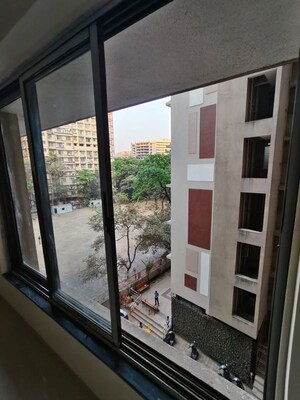 Balcony in 1 BHK Apartment at Drushti Group Embassy, Ghatkopar East – for Rent