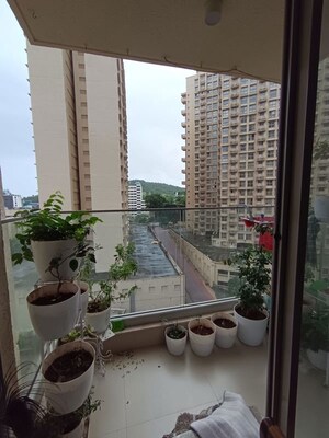 Balcony in 2 BHK Apartment at Hiranandani Highland, Powai – for Rent