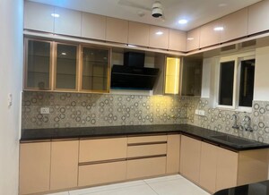 Kitchen in 4 BHK Apartment at Aparna Luxor Park, Kondapur – for Rent