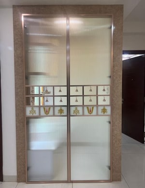 Building Lobby in 4 BHK Apartment at Aparna Luxor Park, Kondapur – for Rent