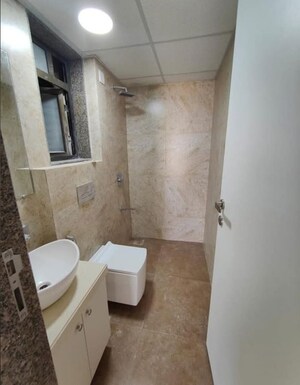 Bathroom in 2 BHK Apartment at Hiranandani Gardens, Powai – for Rent