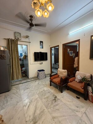 Living Room in 2 BHK Builder Floor at Green Fields Colony – for Sale