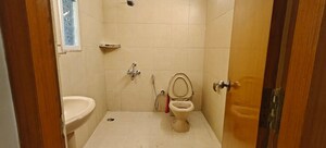 Bathroom in 3 BHK Apartment at Halasuru – for Rent