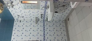 Bathroom in 3 BHK Apartment at Sarita Vihar – for Rent