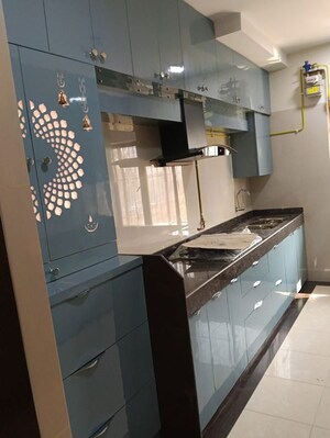 Kitchen in 2 BHK Apartment at Omkar Ananta, Goregaon East – for Rent