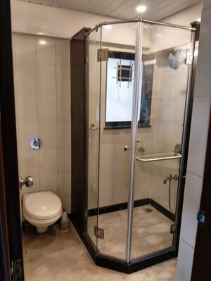 Bathroom in 2 BHK Apartment at Omkar Ananta, Goregaon East – for Rent