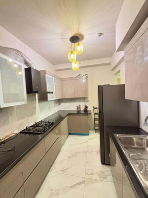 Kitchen in 3 BHK Builder Floor at Paschim Vihar – for Sale
