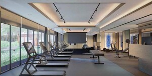 Gym in 2 BHK Apartment at Chandak Vansham, Vile Parle West – for Sale