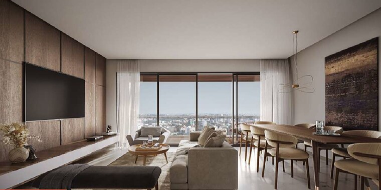 Living Room, chandak-vansham 2 Bedroom 841 Sq.Ft. Apartment In Vile Parle West Mumbai 10627724