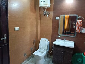Bathroom in 3 BHK Builder Floor at Green Fields Colony – for Sale
