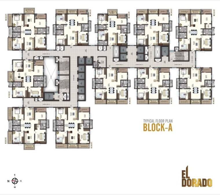 Master Plan, lansum-el-dorado 3 Bedroom 1860 Sq.Ft. Apartment In Narsingi Hyderabad 10627740