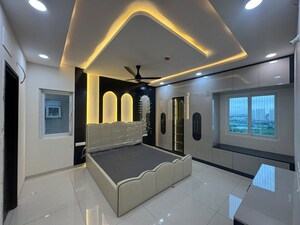 Kitchen in 3 BHK Apartment at Rajapushpa Provincia, Narsingi – for Rent