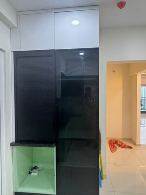 Bathroom in 3 BHK Apartment at Rajapushpa Provincia, Narsingi – for Rent