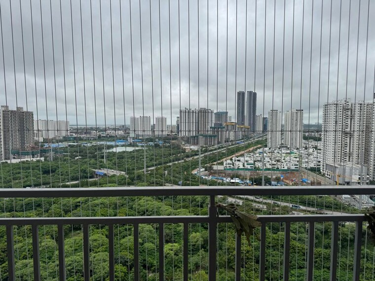 Balcony, rajapushpa-provincia 3 Bedroom 2020 Sq.Ft. Apartment In Narsingi Hyderabad 10627749