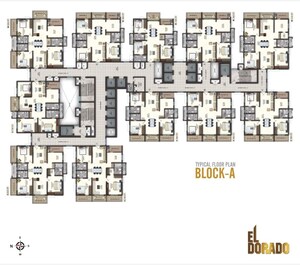 Master Plan in 3 BHK Apartment at Lansum El Dorado, Narsingi – for Sale