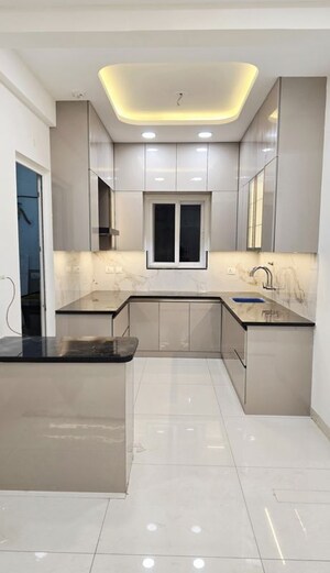 Kitchen in 3 BHK Apartment at Aparna Zenon, Puppalaguda – for Rent